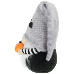 Northlight 9.5" Black And Gray Standing Gnome With Pumpkin Halloween Decoration -Northlight Store GUEST 86f16904 690a 496e a4e5 e64b3a8aab78