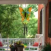 Northlight 15.75" Orange And Green Metal Butterfly Outdoor Garden Windchime -Northlight Store GUEST 87cfab9e 2399 46ec bc6b 5df4e586e0c2