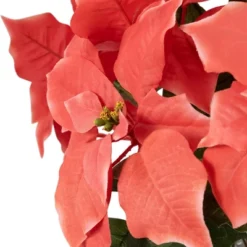 Northlight 28" Dark Pink Artificial Christmas Poinsettia With Gold Wrapped Base 11 Northlight 28" Dark Pink Artificial Christmas Poinsettia With Gold Wrapped Base -Northlight Store GUEST 8888e533 a0c1 492e bc01 befece789537