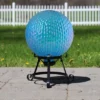 Northlight 10" Iridescent Blue And Purple Textured Glass Outdoor Gazing Ball 2 Northlight 10" Iridescent Blue And Purple Textured Glass Outdoor Gazing Ball -Northlight Store GUEST 88af1ce0 4c51 42db a70b 4dd7eb76554b