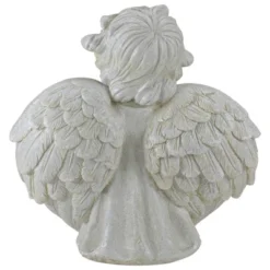 Northlight 9" Cherub Angel Wings Bird Feeder Outdoor Garden Statue -Northlight Store GUEST 88ec3626 e15f 491a b178 fccc66fe9202