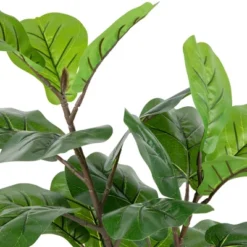 Northlight 26" Dark Green Artificial Potted Fiddle-Leaf Fig Plant -Northlight Store GUEST 8d946c09 90a8 4f82 8210 6790c21a5781