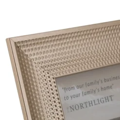 Northlight 8" X 10" Champagne Gold Honeycomb Rectangular Photo Frame 13.25" -Northlight Store GUEST 8f726662 95a4 4ce9 9349 51993189684d