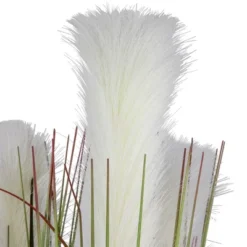 Northlight 27" Artificial Onion And Pampas Grass In Black Pot -Northlight Store GUEST 8f7af519 3a12 44b7 a147 e8a64e69b440