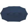 Northlight 15' Outdoor Patio Market Umbrella With Hand Crank, Navy Blue -Northlight Store GUEST 91f9c797 415b 459c 9170 3e0ebf8f72b8