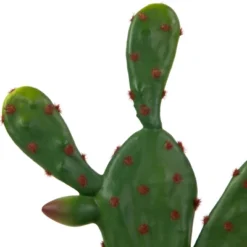 Northlight Real Touch™ Artificial Green And Red Potted Floral Cactus 9.5" -Northlight Store GUEST 935ad853 9f8a 49e1 bb6b de06a757d177