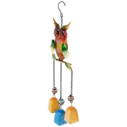 Northlight 10" Green Metal Owl Outdoor Garden Windchime -Northlight Store GUEST 97169ec0 d834 4d41 a6ef 3a4cd2a865dc