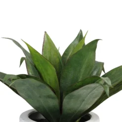 Northlight 13" Agave Artificial Potted Plant - Green -Northlight Store GUEST 976a92f2 4827 4888 ac00 2afcf53b903c