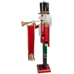 Northlight 36" Red And Green Christmas Nutcracker Soldier With Horn 9 Northlight 36" Red And Green Christmas Nutcracker Soldier With Horn -Northlight Store GUEST 9de843cd d2e5 4c3a 8ff5 a216352c4d47