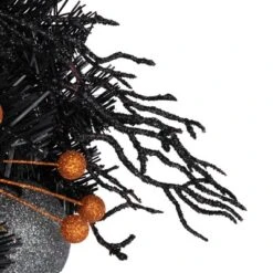 Northlight Orange Ornaments And Ghost Halloween Pine Wreath, 24-Inch, Unlit -Northlight Store GUEST a17789a6 aa2b 4c80 b7b3 effa1ac065b0