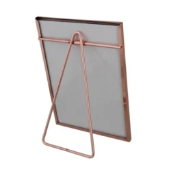 Northlight 7.25" Classical Rectangular 5" X 7" Photo Picture Frame With Easel Back - Rose Gold -Northlight Store GUEST a517585d a3ab 44e2 8de1 c4753a8c9e55