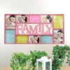 Northlight 28.75" Pink "Family" Collage Photo Picture Frame Wall Decoration -Northlight Store GUEST a540ab38 13f1 4678 8e1b aed1668fdada