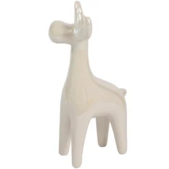 Northlight 5.5" Pearlized Cream Ceramic Moose Christmas Figure -Northlight Store GUEST a8803c34 463d 461b 9ead 8684c402bc4b