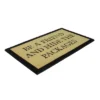 Northlight Beige And Black Rectangular "Hide The Packages" Doormat 30" X 18" 2 Northlight Beige And Black Rectangular "Hide The Packages" Doormat 30" X 18" -Northlight Store GUEST a8c64120 cefb 458b 98af 72573757512a
