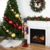 Northlight 48.25" Blue And White Christmas Nutcracker Soldier With Sword -Northlight Store GUEST a985e5d3 96ae 410b 935a ac411a518d79