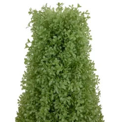 Northlight 3' Artificial Boxwood Cone Topiary Tree With Round Pot, Unlit -Northlight Store GUEST ab2ab430 e37a 4fd6 8558 b54a3c5894d2
