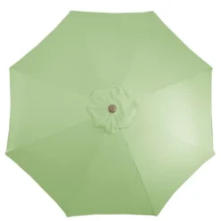 Northlight 9ft Outdoor Patio Market Umbrella With Hand Crank And Tilt, Sage Green -Northlight Store GUEST ad0c7719 b1a3 4b74 adf4 bcadaa64bd73