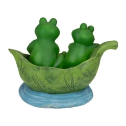 Northlight 10" Green Frogs In A Lily Pad Outdoor Garden Statue -Northlight Store GUEST b18d5df3 1632 4803 a6c7 548036dd1403