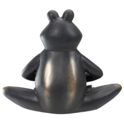 Northlight 11" Yoga Frog In Sukhasana Position Outdoor Garden Statue -Northlight Store GUEST b301dfdc b56f 48c1 ae80 d2a4ccc88365