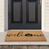 Northlight Natural Coir Pumpkin "Welcome" Halloween Doormat 18" X 30" -Northlight Store GUEST b562431f 9800 4359 a121 8ea387dd9f15
