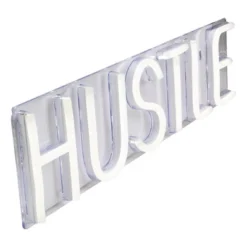 Northlight 20” Bright White Neon Style Hustle LED Lighted Wall Sign -Northlight Store GUEST b75f1313 66a5 48dd 97c7 98010f2d89bf
