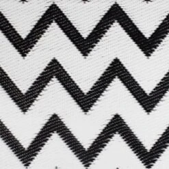 Northlight 4' X 6' Black And White Chevron Rectangular Outdoor Area Rug -Northlight Store GUEST bf2943b0 4996 4aff b817 debaf134c2fa