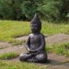 Northlight 17.5" Dark Brown Meditating Buddha Outdoor Garden Statue 1 Northlight 17.5" Dark Brown Meditating Buddha Outdoor Garden Statue -Northlight Store GUEST bf779ee1 136e 4d82 a549 25ae3e736fe1