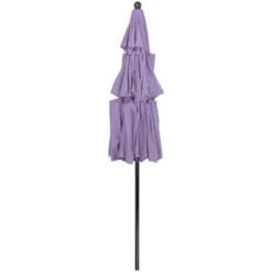 Northlight 9.75ft Outdoor Patio Market Umbrella With Hand Crank And Tilt, Purple -Northlight Store GUEST bffb83db 6e8f 4415 b2ae 4f750c478e1b