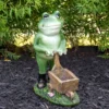 Northlight 11.5" Green Frog Pushing Wheelbarrow Outdoor Garden Statue 1 Northlight 11.5" Green Frog Pushing Wheelbarrow Outdoor Garden Statue -Northlight Store GUEST c48cc2a7 ec91 4eeb a62e 6032a467a239