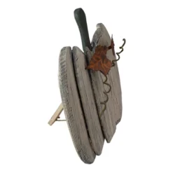 Northlight 15" Small White Wooden Fall Harvest Pumpkin With Leaves And Stem 7 Northlight 15" Small White Wooden Fall Harvest Pumpkin With Leaves And Stem -Northlight Store GUEST c8a038c3 6f11 4b3c a941 e6b4bdcb4cda