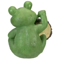 Northlight 9" Green 'Life Is Good' Frog Outdoor Garden Statue -Northlight Store GUEST cb94f949 0a49 47f9 ac90 b941495d5957