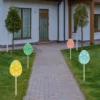Northlight 4ct Pastel Easter Egg Pathway Marker Lawn Stakes, Clear Lights -Northlight Store GUEST cd5506eb da54 490b 90e4 5353dd11e937