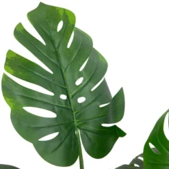 Northlight 35" Green Wide Leaf Monstera Artificial Potted Plant 12 Northlight 35" Green Wide Leaf Monstera Artificial Potted Plant -Northlight Store GUEST cda6fe11 84c5 4c76 b5b8 44f6b79e590e