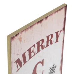Northlight 36" Merry Christmas Tree And Snowflakes Wall Sign -Northlight Store GUEST cf350c1c eb69 4637 b03c 9b219edbe0d0