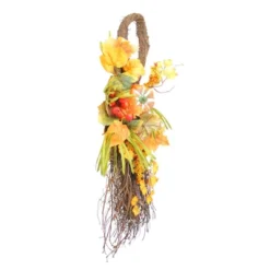 Northlight 26" Autumn Harvest Berries And Pumpkin Artificial Teardrop Swag 5 Northlight 26" Autumn Harvest Berries And Pumpkin Artificial Teardrop Swag -Northlight Store GUEST cfce8e7c 17cf 4820 91cf ac4959fd2ca3