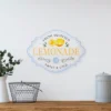 Northlight 15.25" White And Blue "Fresh Squeezed Lemonade" Metal Sign Spring Wall Decor -Northlight Store GUEST d09025ac 462c 410c b4c5 1fb067231a73