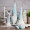 Northlight 16" Aqua And White Sitting Spring Gnome Figure -Northlight Store GUEST d2cb1e68 d843 43b6 a47d c9ca84bac6ee