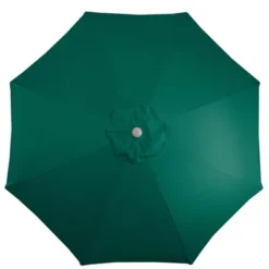 Northlight 9ft Outdoor Patio Market Umbrella With Hand Crank And Tilt, Hunter Green -Northlight Store GUEST d459329a c93e 42d7 be11 370d0ea0d5d1