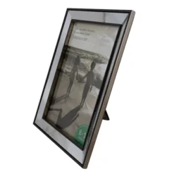 Northlight Black And Silver Mirrored Photo Frame For 8" X 10" Photo -Northlight Store GUEST d65cb965 0b24 4a27 95e9 6e6935844ed0