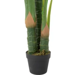 Northlight 47" Potted Two Tone Green Wide Taro Leaf Artificial Floor Plant -Northlight Store GUEST db2c7740 6a8a 488e a3ed 4912932974db