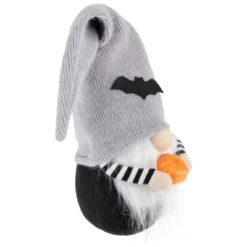 Northlight 9.5" Black And Gray Standing Gnome With Pumpkin Halloween Decoration -Northlight Store GUEST db5c4dfe 58f4 43b1 8d79 201dd5840e5f