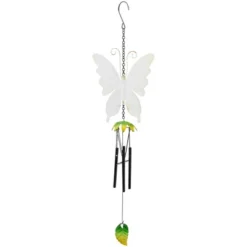 Northlight 15.75" Orange And Green Metal Butterfly Outdoor Garden Windchime -Northlight Store GUEST e281d088 751d 47df 83c8 33280c70a676