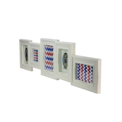 Northlight 34.5" White Multi-Size Collage Photo Picture Frame Wall Decoration 4 Northlight 34.5" White Multi-Size Collage Photo Picture Frame Wall Decoration - Image 2