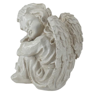 Northlight 6.5" Resting Cherub Angel Outdoor Garden Statue 6 Northlight 6.5" Resting Cherub Angel Outdoor Garden Statue - Image 4