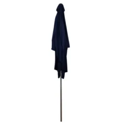 Northlight 10' X 6.5' Outdoor Patio Market Umbrella With Hand Crank - Blue -Northlight Store GUEST ea7e806d 5543 471f 9f29 e5add977694e