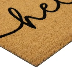Northlight Natural Coir "Hello" Outdoor Doormat 18" X 30" 9 Northlight Natural Coir "Hello" Outdoor Doormat 18" X 30" -Northlight Store GUEST f13026c0 763b 431b 8f61 39132fcdb39e