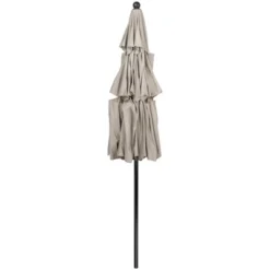 Northlight 9.75ft Outdoor Patio Market Umbrella With Hand Crank And Tilt, Beige 8 Northlight 9.75ft Outdoor Patio Market Umbrella With Hand Crank And Tilt, Beige -Northlight Store GUEST f56d9a17 06ec 4457 aecd bd91dcce7931