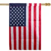 Northlight Patriotic Americana Embroidered Outdoor House Flag 40" X 28" -Northlight Store GUEST f5b07bc2 da4a 4a57 890f ebb09d98c54c