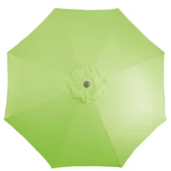 Northlight 9ft Outdoor Patio Market Umbrella With Hand Crank And Tilt, Lime Green -Northlight Store GUEST f600d043 76f5 4575 82ff 2e77424768b3