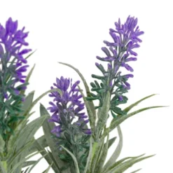 Northlight 11" Artificial Lavender Arrangement In White Tin Can -Northlight Store GUEST f65fcd5b 46b6 4c08 89ca ff84f90b1e0d